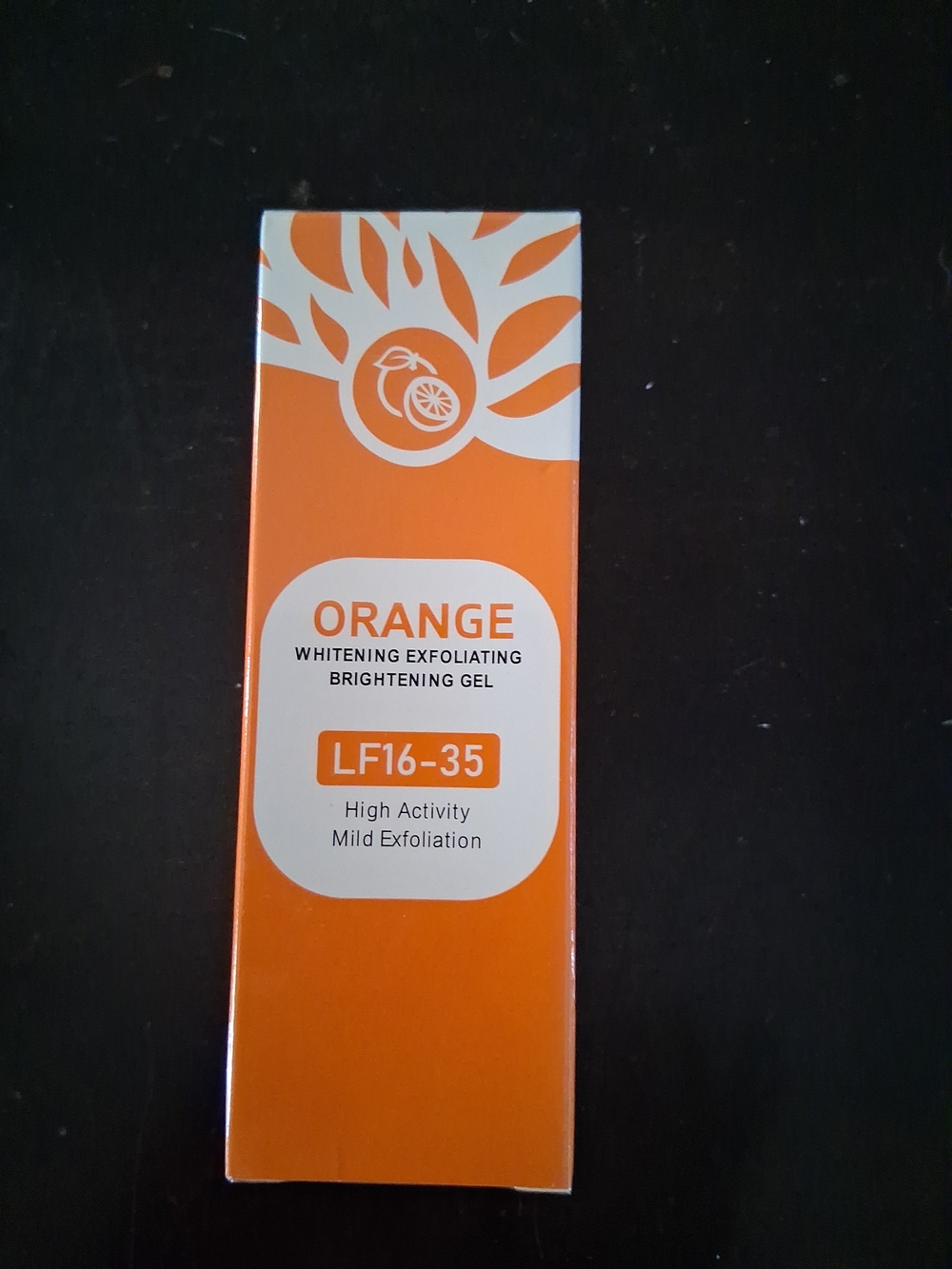 Orange Whitening Exfoliating Brightening Gel - Nwt Gentle